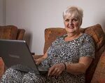 Glam great gran forced to police online dating sites to catc